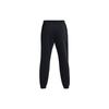 Under Armour Solid Color Jogger Training Knit Pants Men Bottoms Black 1377175-001
