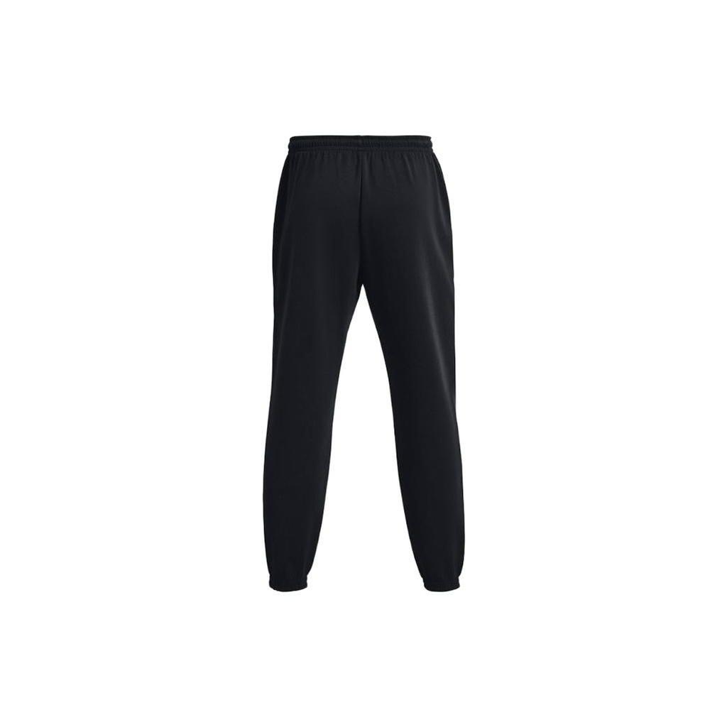 Under Armour Solid Color Jogger Training Knit Pants Men Bottoms Black 1377175-001