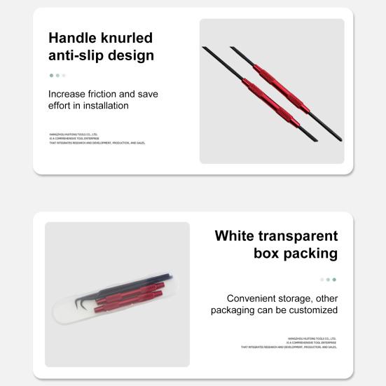 Съемник для отмычек Hook Pick Set с нескользящей ручкой, высокая прочность, съемная конструкция