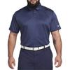 Nike Мужские поло Синие Заостренный воротник Умеренные Другое DV7528-410