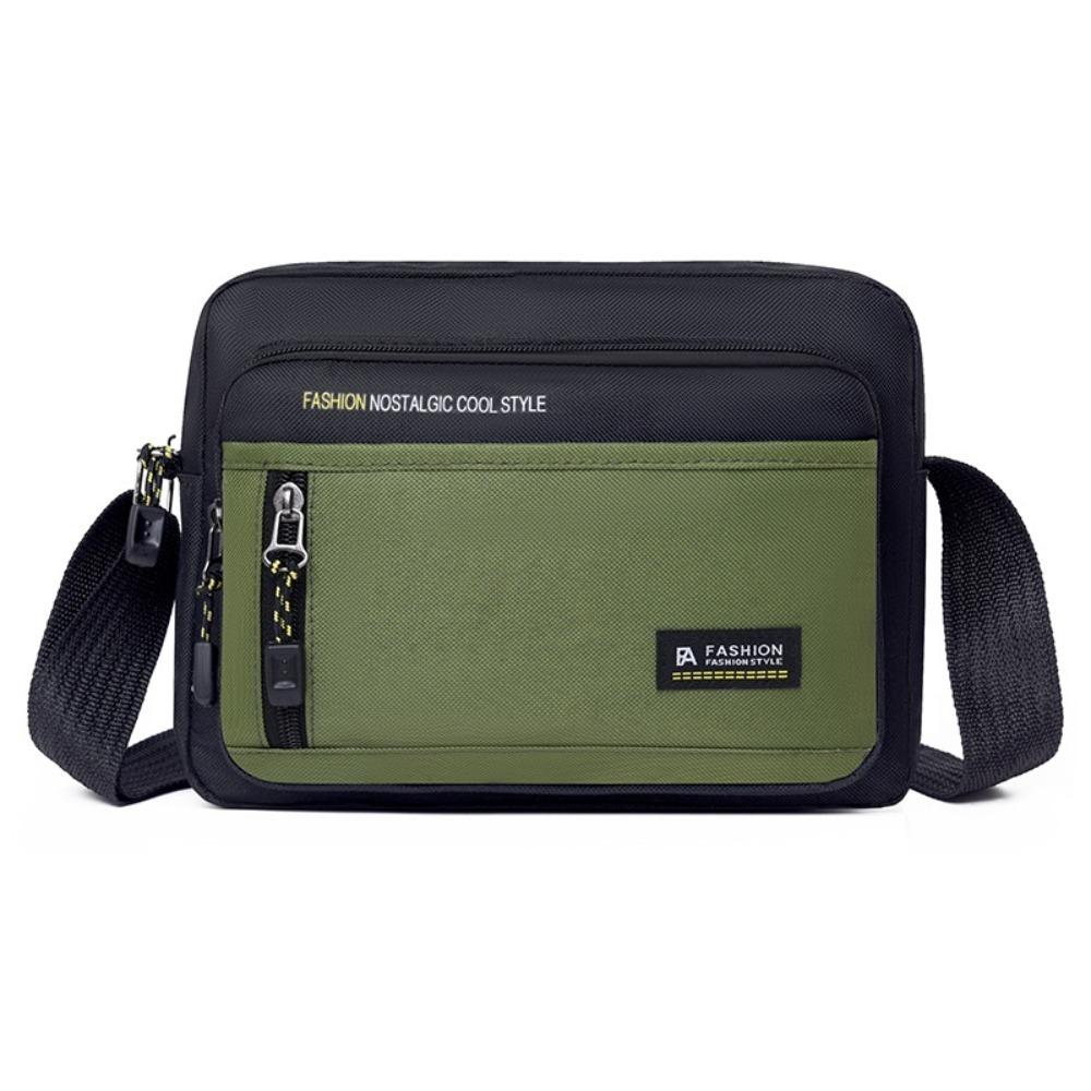 Водонепроницаемая мужская деловая сумка Большой вместимости Холщовая сумка через плечо Мужская сумка через плечо Сумка