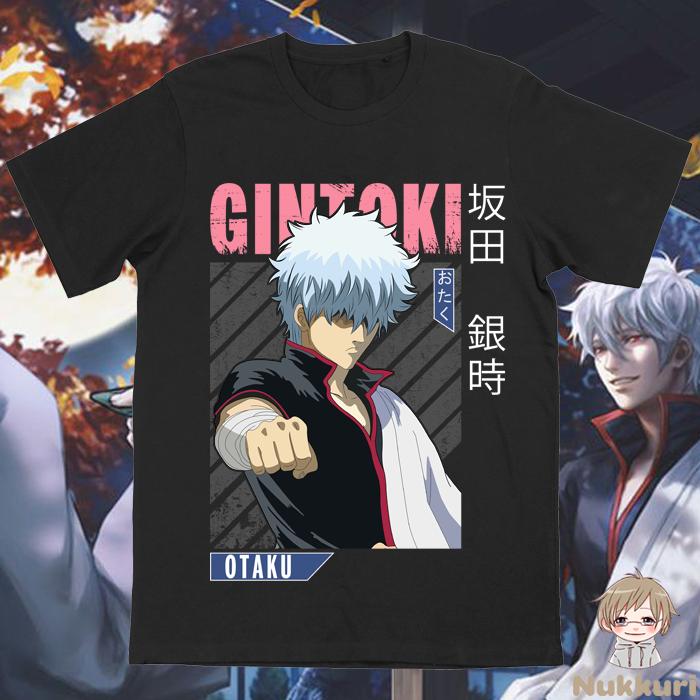 ФУТБОЛКА С АНИМЕ Gintama Гинтоки Саката Футболка