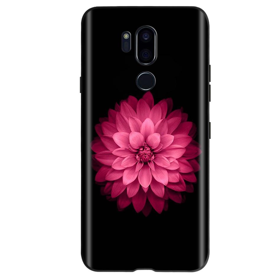 Для LG G7 ThinQ Чехол G710 LM-G710 Милый Кот Бабочка Ударопрочный Мягкий Силиконовый Чехол для Телефона Для LG G7 ThinQ Задняя Крышка 6.53'' Coque