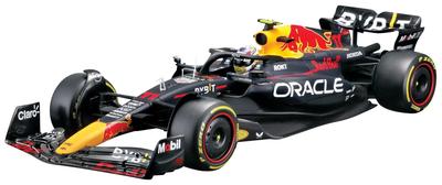 BURAGO Oracle Red Bull Racing RB19 Abu Dhabi GP с Пересом готовый продукт 1/18 (2023) № 11 С. водитель,