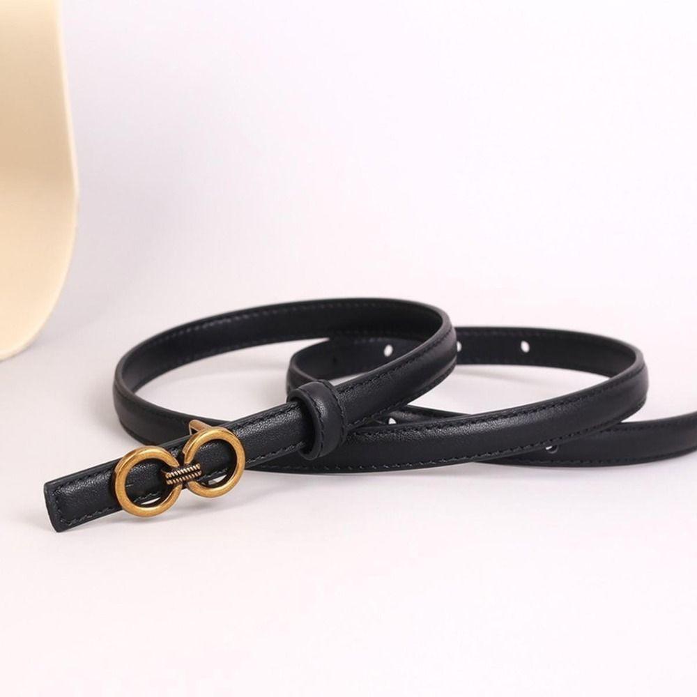 Аксессуары для укладки Повседневный Геометрический Ремень Искусственная Кожа Тонкий Пояс Высокое Качество Поясная Печать