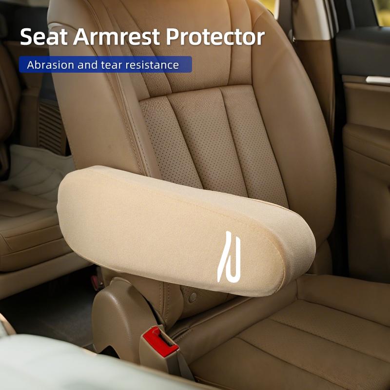 Car Seat Armrest Cover Soft Comfortable Elastic Cloth For Volkswagen VW Golf 4 6 7 GTI Tiguan Passat B5 B6 B7 CC Jetta MK5 MK6 g63
