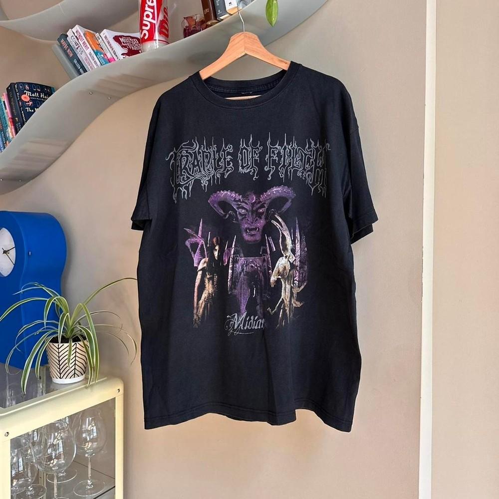 ГОРЯЧАЯ Футболка Cradle Of Filth Черный Хлопок Все размеры S-5XL Унисекс Футболка DS406 Унисекс Футболка