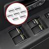 7Pcs/Set Car Accessories for Mitsubishi Outlander 07-12 ASX 13-15 Pajero Pajero Sport EVO LANCER-EX Window Lift Switch Knob Trim