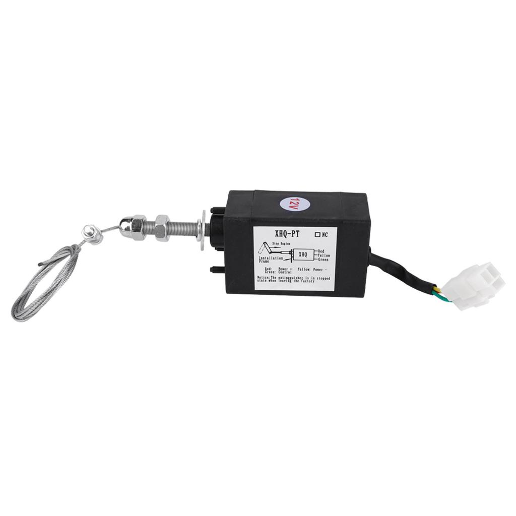 DC 12 24V Устройство остановки дизельного двигателя Электромагнитный клапан остановки двигателя(12V)