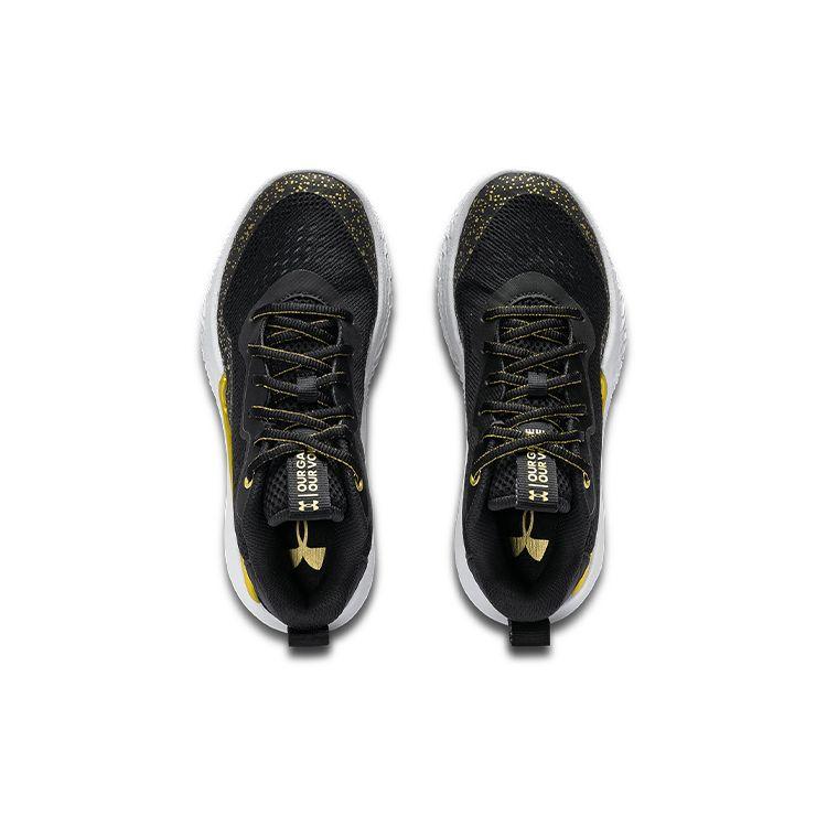 Under Armour Женские кроссовки Flow Breakthru 2 Черный Золотой Белый 3024594-002