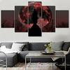 5Pcs Itachi Uchiha Mangekyo Sharingan 5 Piece Canvas Wall Art Print Poster Home Decor Paintings Abstract HD Print No Framed