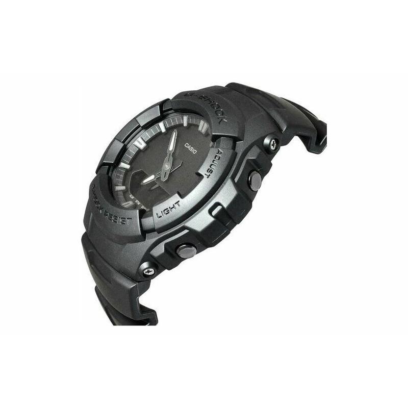 Casio G-SHOCK модный уличный крутой классический стрелочный двойной дисплей спортивный водонепроницаемый и ударопрочный кварцевый механизм полимерный ремешок японский G-100BB-1A