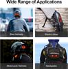 Светодиодный фонарь для мотоциклетного шлема, перезаряжаемый, водонепроницаемый, сигнальный, предупреждающий, задний фонарь, велосипедный, мигающий задний фонарь для ночной езды