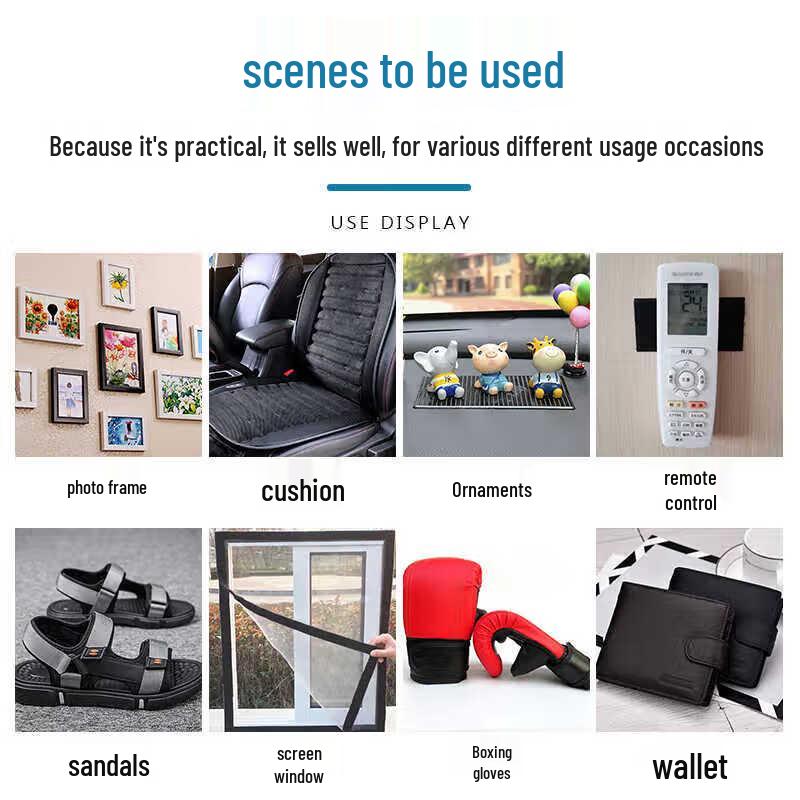 HANDUNYOU Полоска велкро с крючками