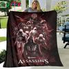 3D Игры Мода Плед Assassin's Creed, Фланелевый Плед для Кровати Дивана Пикника Офиса Пешего Туризма Отдыха Дневного Сна Подарок на День Рождения