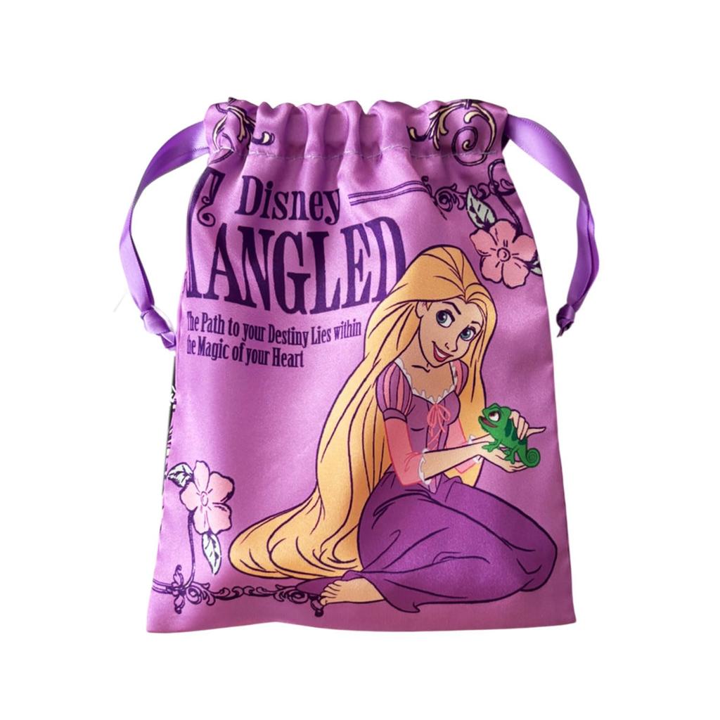 Small Planet Disney Ribbon Drawstring Bag Rapunzel/Logo