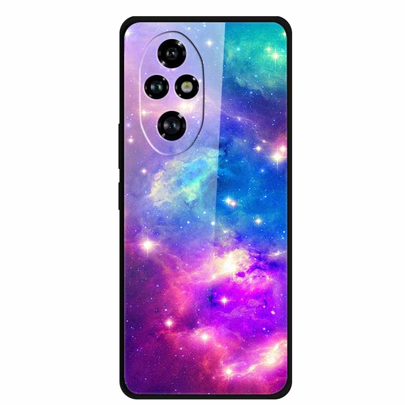 Tempered Glass Case For Honor 200 Pro Case Hard Phone Back Cover Soft Bumper For Honor 200 Pro Case Honor200 Pro 200Pro Bag Capa