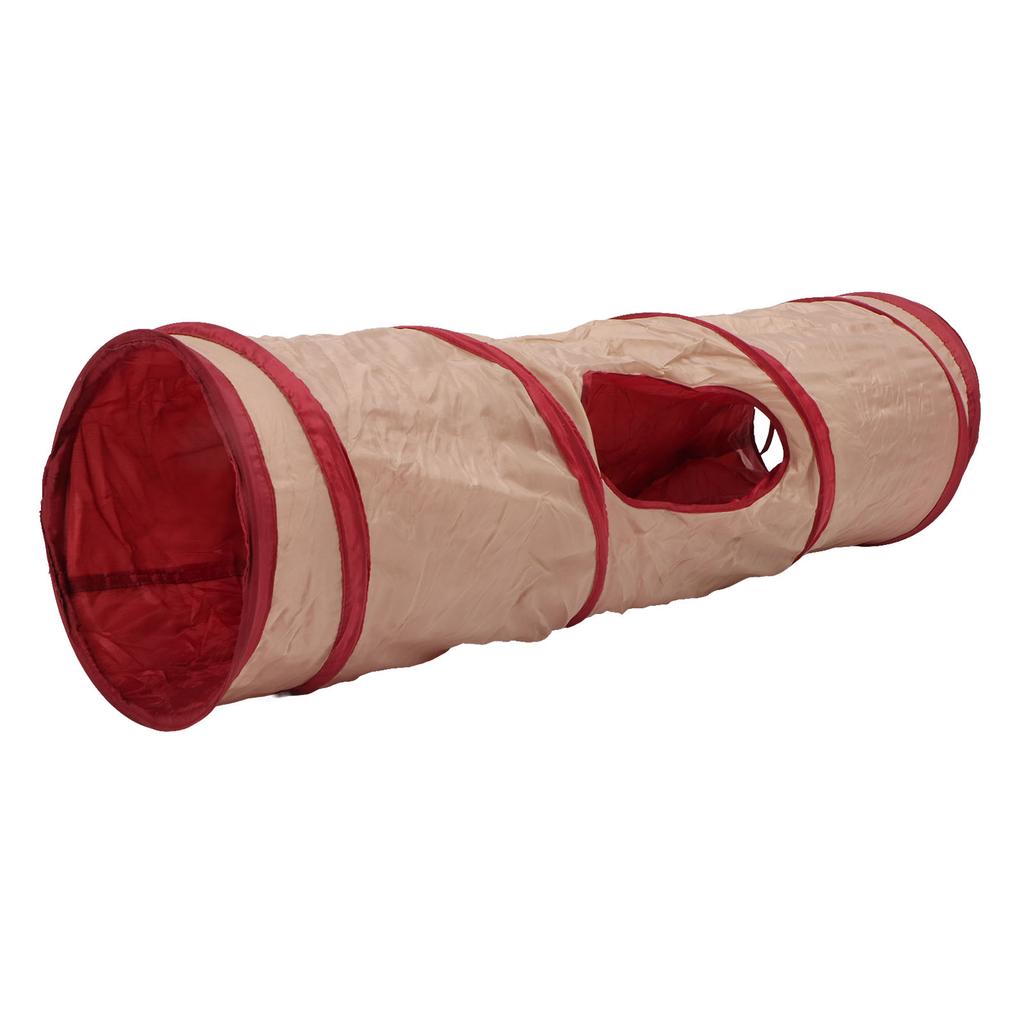 Складная игрушка-туннель для кошек, 2-сторонняя интерактивная игрушка-туннель для кошек с эффектом шуршания, укрытие для кошек