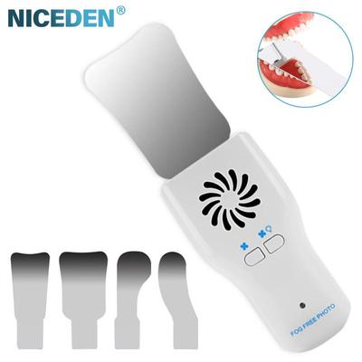 Стоматологические зеркала против запотевания Набор Зеркало со светодиодной подсветкой Ортодонтические рефлекторы Не запотевающие Интраоральная фотография Нержавеющая сталь Стоматолог