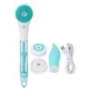 Electric Body Scrubber Brush Skin Friendly Waterproof Long Handle Soft Bristles Detachable Electric