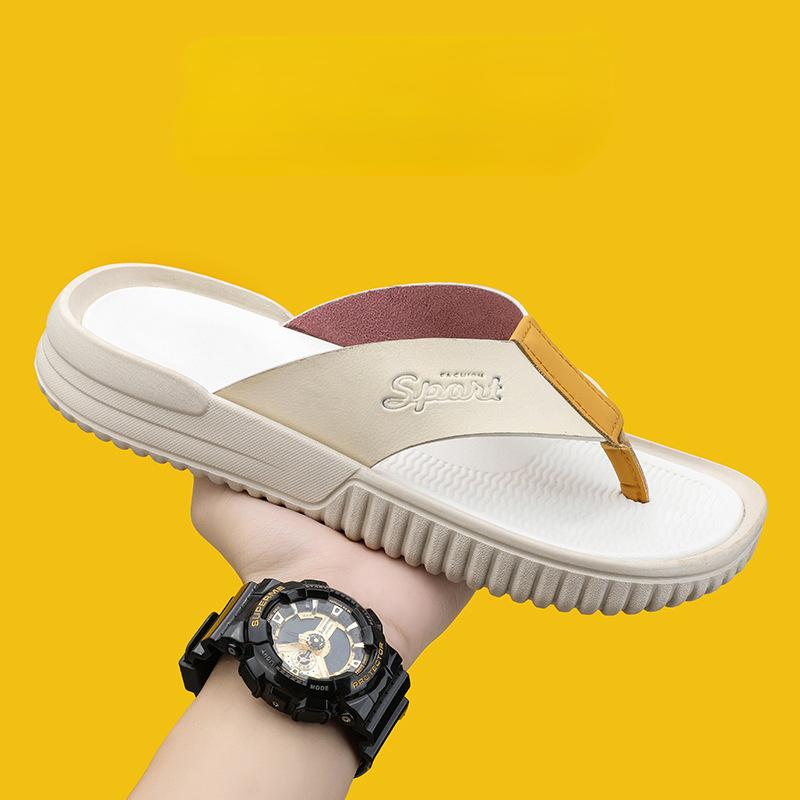 Летом носите противоскользящие, устойчивые к запаху и фекалиям уличные пляжные сандалии с мягкой подошвой и зажимами для ног.