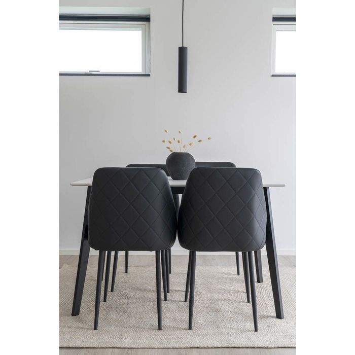 House Nordic Lampe suspendue à LED Lia Noir 442796