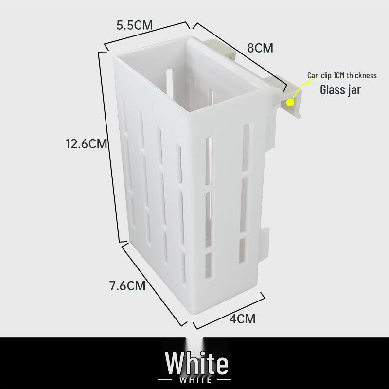 Wall-Mounted Hydroponic Plant Bracket for Aquatic and Green Plant Displays