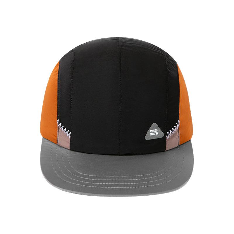 Солнцезащитный козырек функция ветрозащитная бейсболка ретро с плоским козырьком для улицы пешего туризма тонкая сочетание цветов родительско-детская бейсболка