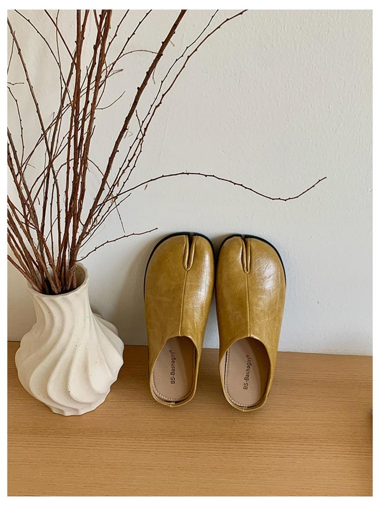 Новинка Обувь с раздельным носком Женские тапочки Ниндзя Таби Повседневные шлепанцы Удобные мюли Женские сабо Сандалии Мизинцы Шлепанцы Бренд Mujer