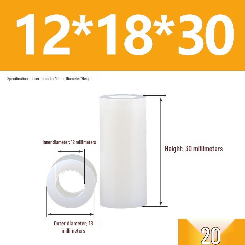 Plastic Insulating Spacer Sleeves M5-M12