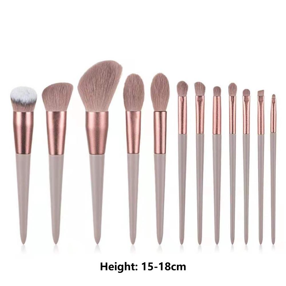 13pcs Professional Makeup Brush Set Soft Fluffy Make Up Tools Women Cosmetic Brushes Foundation