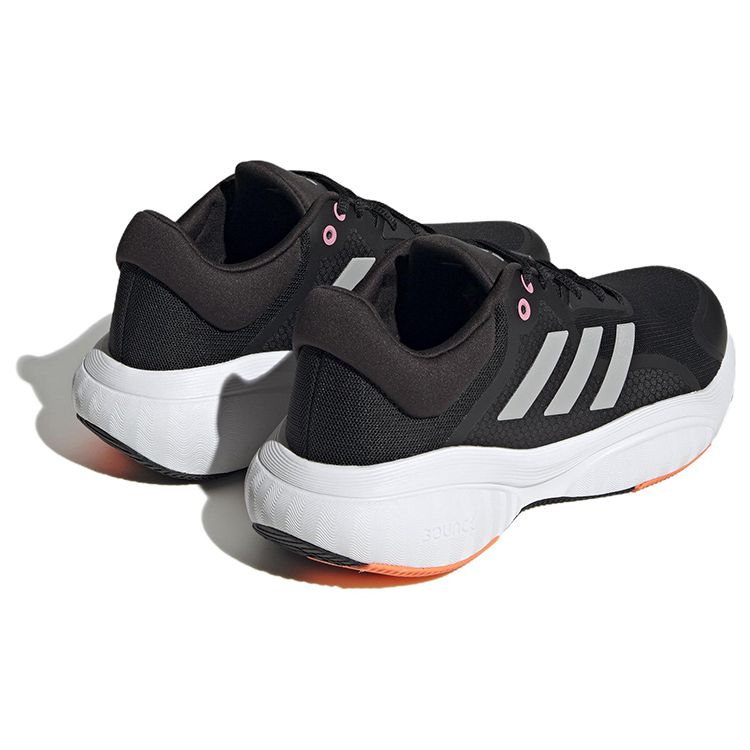 adidas Отзыв Удобная Экологичная Ткань Нескользящие Износостойкие Легкие Низкие Кроссовки для Бега на Короткие Дистанции Женские кроссовки Черные HP5927