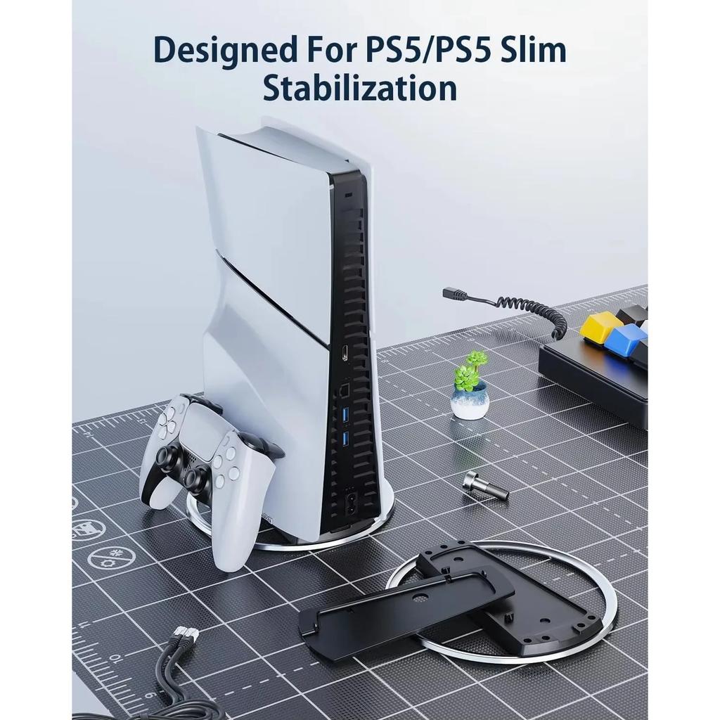 Игровой стенд Игровые аксессуары для консоли Sony PS5 Playstation Play Stations PS 5 Slim Pro Подставка Держатель Подставка Вертикальная
