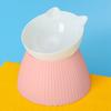 Non-slip Cat Bowl High Foot Dog Bowl 15° Neck Protector Cat Pet Food Water Bowl Pet Feeding Cup Pet Feeder Bowl