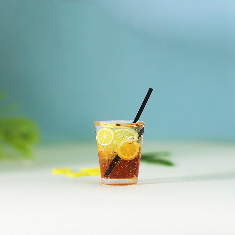 Миниатюрные игрушки, коктейльные напитки, куклы, игрушки, аксессуары для кукольного домика, миниатюрные предметы, подходящие для 1:6/1:12 кухонных украшений кукольного домика