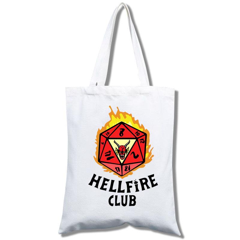 Очень странные дела, Студенческая Покупка Мобильный Телефон Холщовая Ручная Сумка Через Плечо Холщовая Сумка