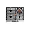 Gas Hob - Bolero - Squad G 4200F - 4 Burners - Stainless Steel - 8000 W