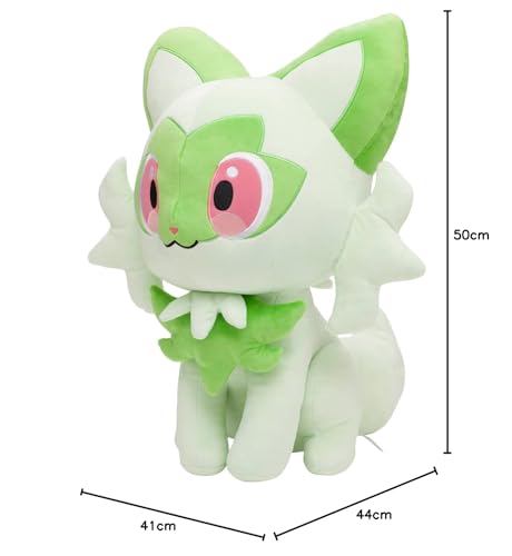 Pokémon Center Original Plush Toy Life-Size Meowhat 50 x 44 x 41 (H x W x D: cm)