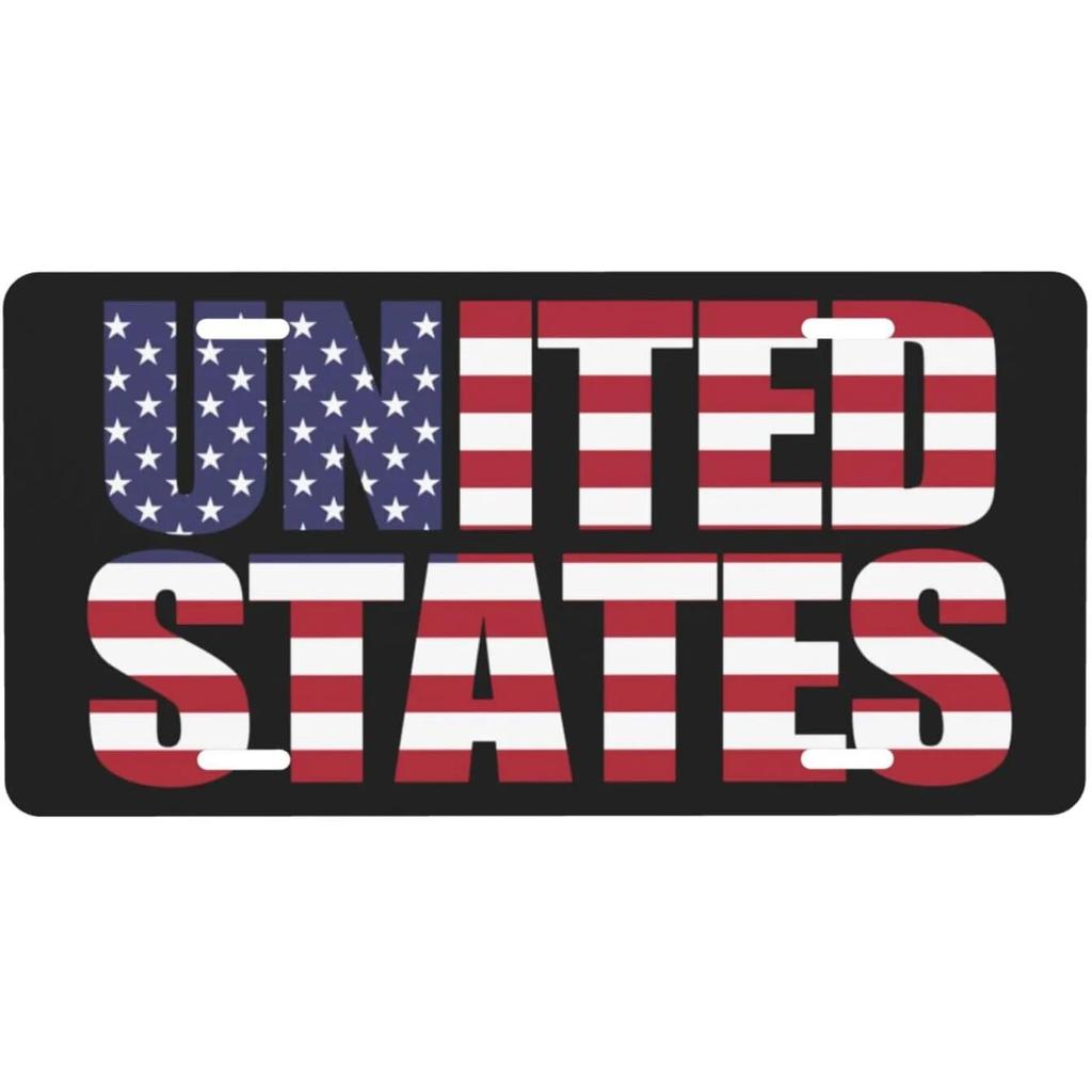 Vintage Plaque America Mexico Poland Ireland National Flags License Plates Metal Tin Signs Garage Bar Pubs Clubs Home Wall Decor