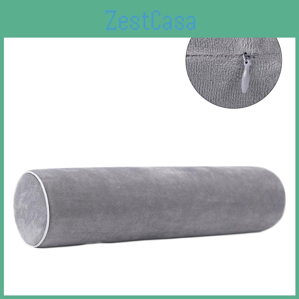 Подушка для шеи cervical round roll bolster подушки из пены с эффектом памяти спальный цилиндр поддержка позвоночника поясничная подушка хлопок боль кровать трубка