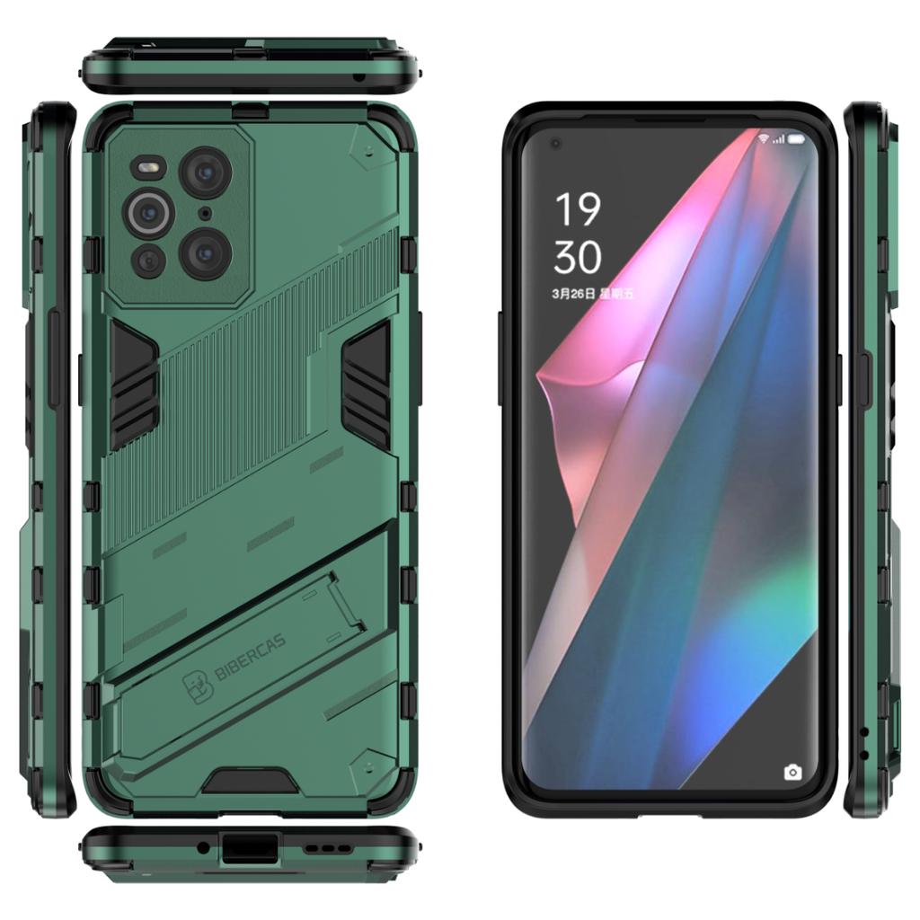 Для OPPO Find X3 Reno 5 6 7 Pro 6Z 4 X3 Lite A74 A54 A93 A95 A33 A53 A53s 4G 5G противоударный жесткий бронированный чехол-подставка для телефона задняя крышка