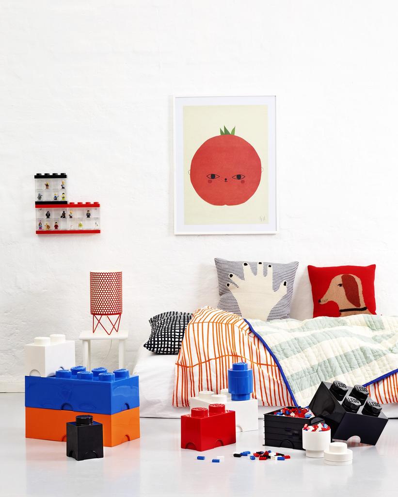 LEGO Ящик для хранения Кирпич 8 DIF Аква Светло-голубой 40041742