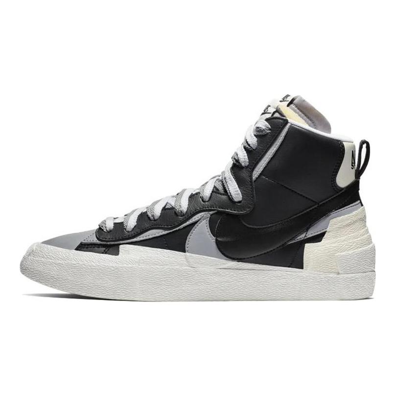 Nike X Sacai Blazer Mid 'Черный Серый' BV0072-002
