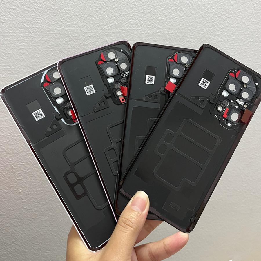 6,6 "для Huawei P50 Pro задняя крышка батарейного отсека заднее стекло задняя дверь корпуса для P50Pro крышка батарейного отсека с рамкой объектива камеры