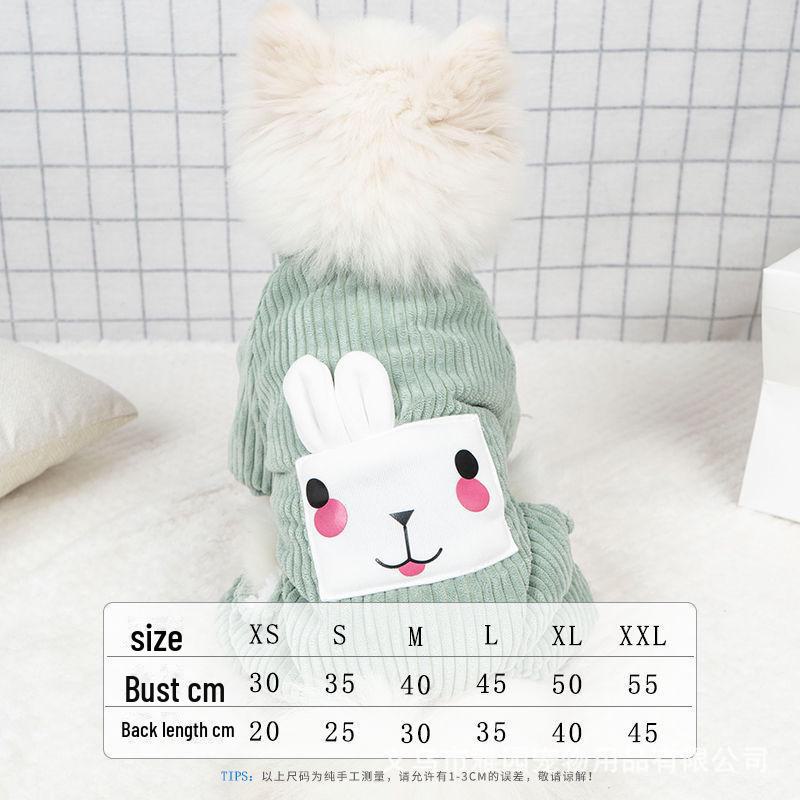 Зимняя куртка для четвероногих собак и кошек - толстая, теплая хлопковая куртка для домашних животных: Идеально подходит для тедди, бишонов и французских бульдогов осенью и зимой.