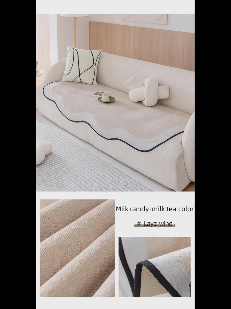 All-Season Non-Slip Irregular Shaped Sofa Cushions: New Style High-Grade Leather Cover