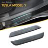 For Tesla Model Y  - 2023 Auto Accessories Exterior Stickers Rear Door Sill Protector Threshold