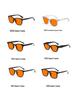 Light-Enhancing Sleep-Aid Glasses: Blue Light Blocking, Reflective Coating, Anti-Blu-Ray, Anti-Radiation, Melatonin Support, TR Frame.
