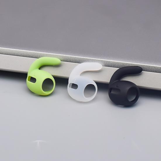 1 Pair Eartips Fall-proof Anti Slip Silicone Sports Earphone Covers for Airpods Pro