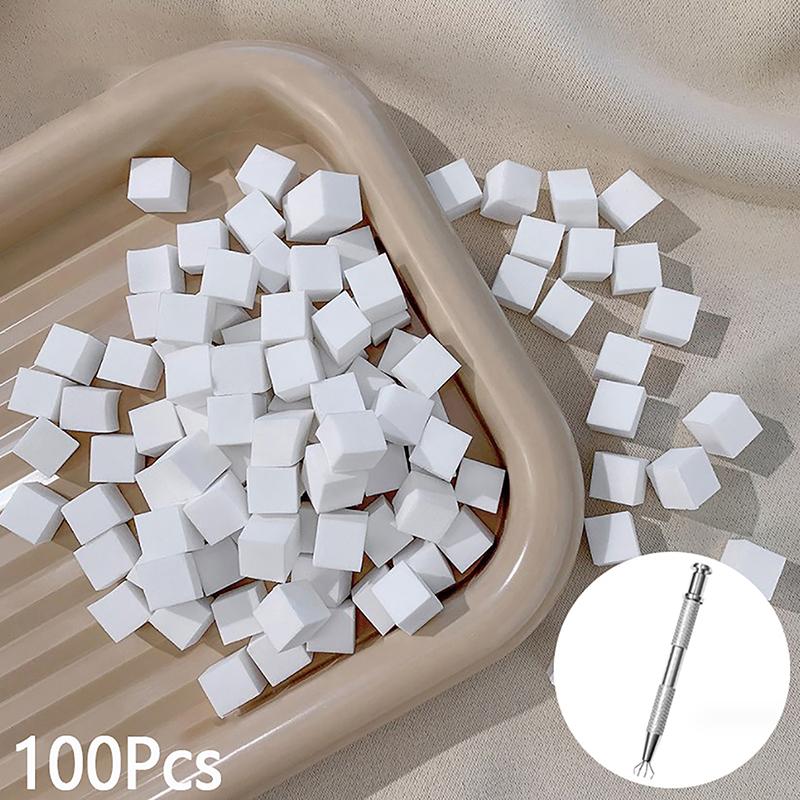 Губка для дизайна ногтей Мягкие губки Градиентные инструменты для нейл-арта Инструменты для маникюра с эффектом потертости Цветной маникюр DIY Креативный инструмент для захвата губки для ногтей